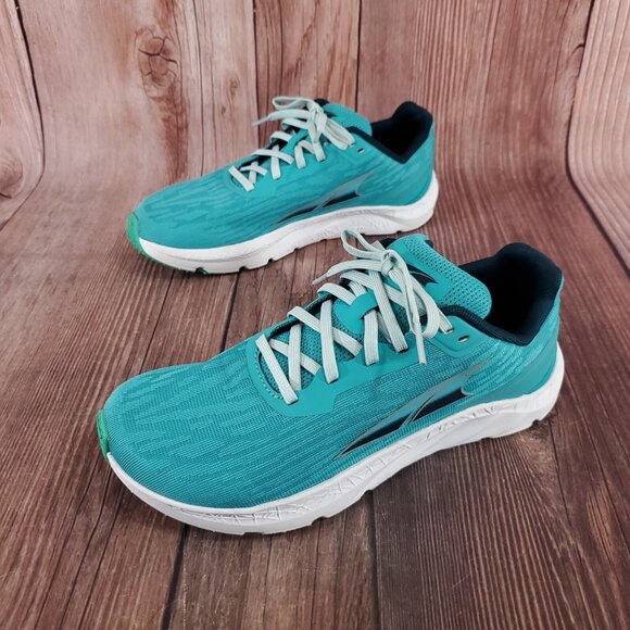 Altra Shoes - Altra Womens Size 6.5 Rivera Teal Blue Running Shoes AL0A4VQV324